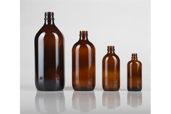 200ml Amber Glass Bottle