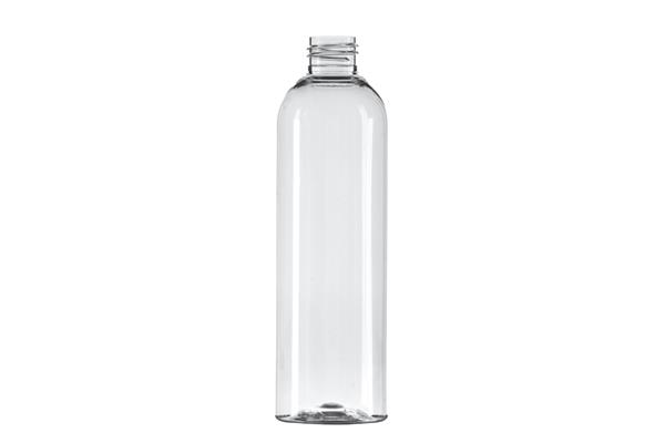 250ml Clear PET Tall Boston Bottle