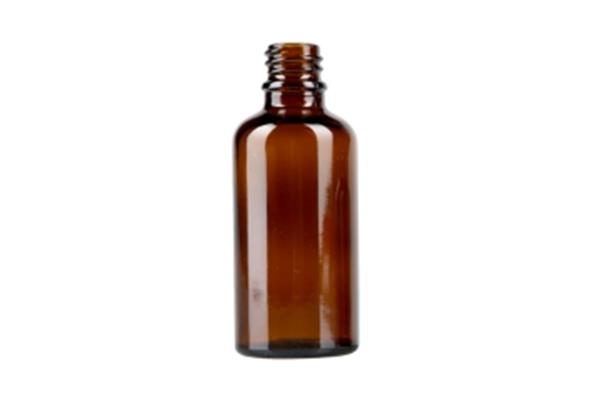 50ml Amber Glass Bottle