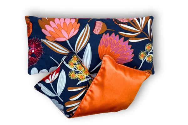 Eye Pillow - Bottle Brush Orange
