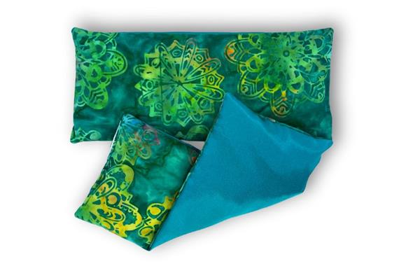 Eye Pillow - Green Mandala