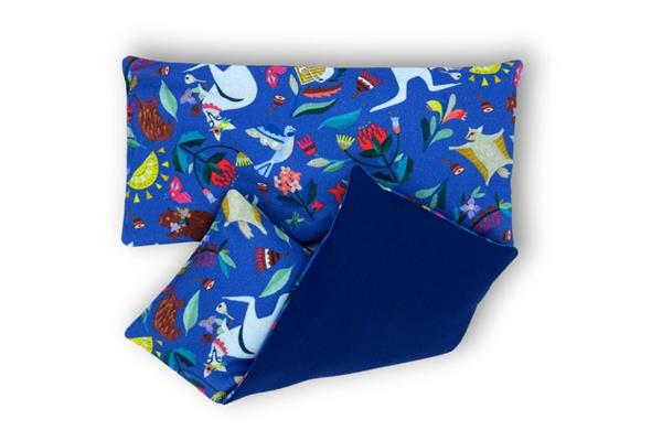 Eye Pillow - Native Animals Navy