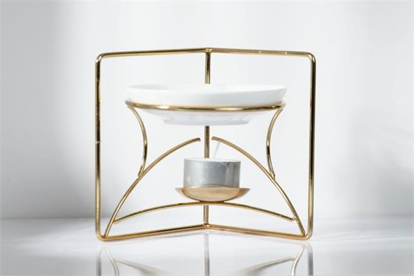 Golden Crescent Tealight Diffuser