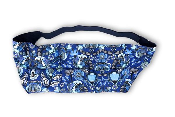 Lupin Seed Heat / Cold Pack Pain Relief Aid - Hamptons Blue Strap