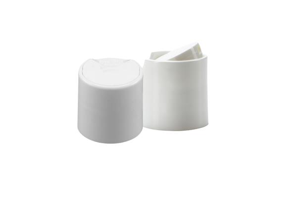 White Disc Dripper Cap to fit 50/100/200 & 250ml PET Boston Bottles