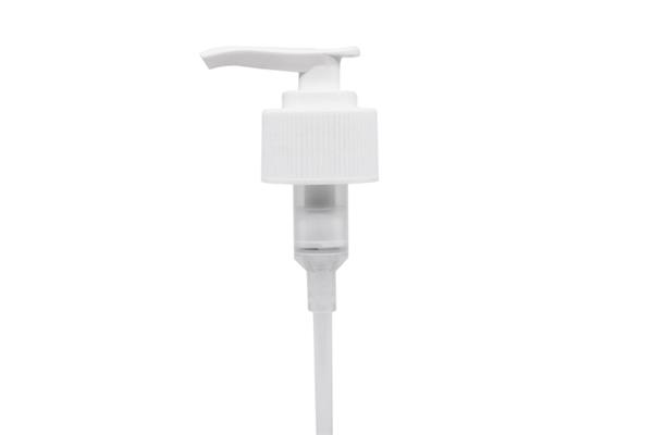 White Pump Action Lotion Dispenser for 500ml PET bottle
