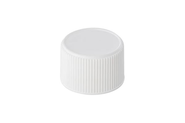 White Wadded Cap to fit 50ml, 100ml, 250ml PET Boston Bottles